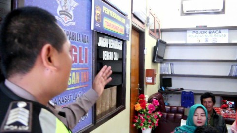Polres Musi Rawas Sediakan Ruang Pojok Baca Diruang Tunggu