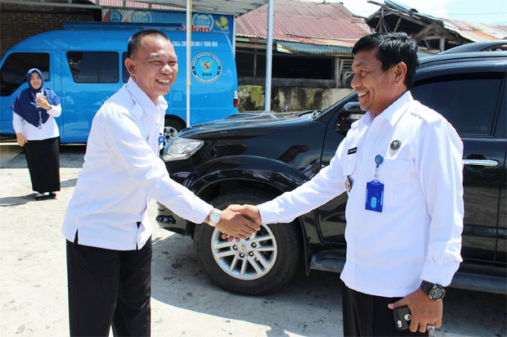 Sang Jendral Kunjungi Kantor BNNK Musi Rawas