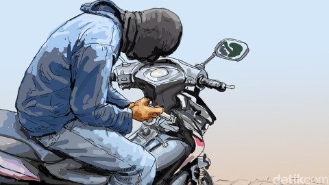 Motor Milik Supriadi Raib Saat Belanja di Pasar Kalangan