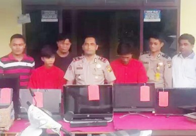 Pelaku Bobol Kantor Pemkot Lubuklinggau di Gulung Polisi