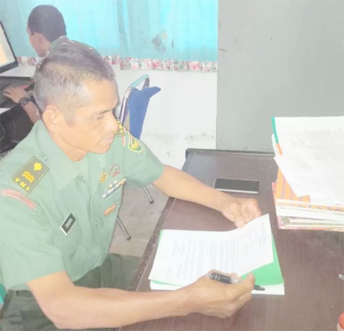Koramil 409/03 PUT Akan Gelar Karya Bakti ‎