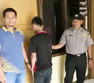 Diduga Gasak Motor di Parkiran Pesta Organ Tunggal, Bujang Tanggung Diamankan Polisi