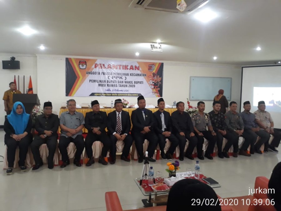 70 Anggota PPK Mura Dilantik