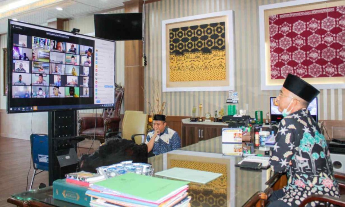 Rapat Melalui Vidcon Langkah Efektif Cegah Penyebaran Covid-19