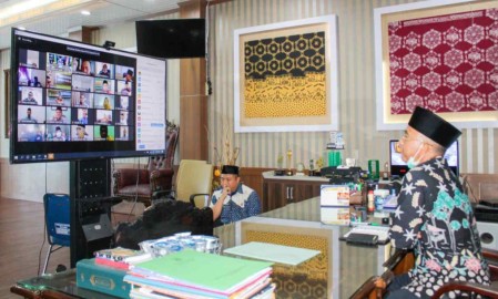 Rapat Melalui Vidcon Langkah Efektif Cegah Penyebaran Covid-19