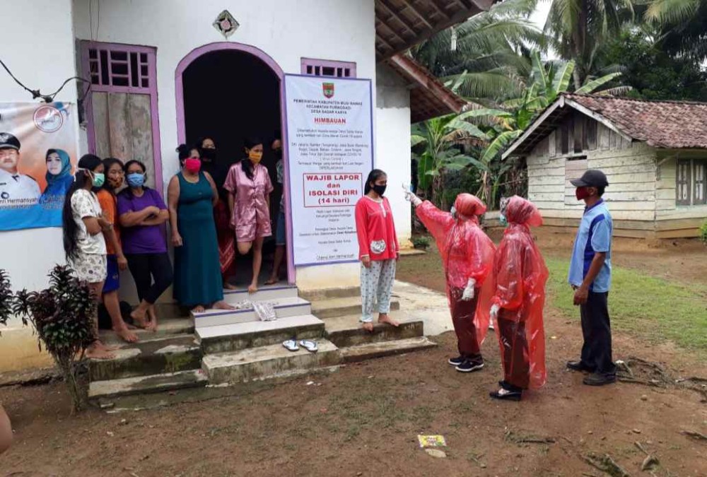 Desa Sadar Karya Tanggap Corona