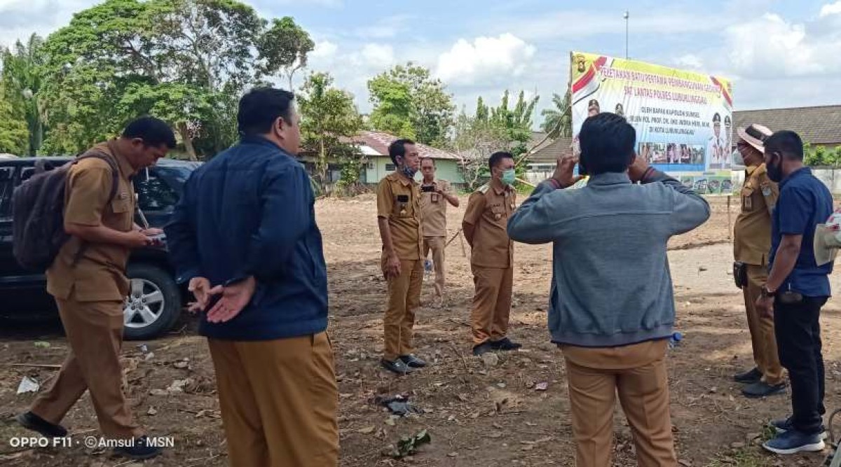 Pemkot Lubuklinggau Bangun Pagar dan Pelataran