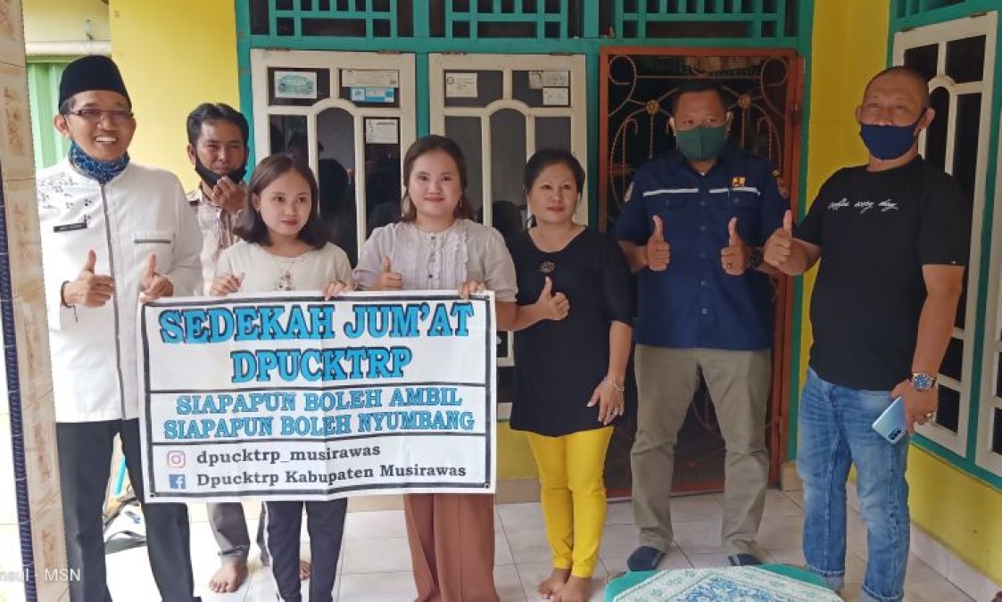Dinas PU CKTR&P Rutin Jalani Program Mura Bersedekah