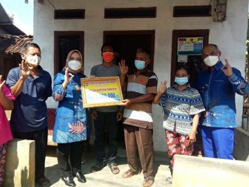 Bupati Mura Salurkan Santunan Kematian Pada Warga C Nawangsasi