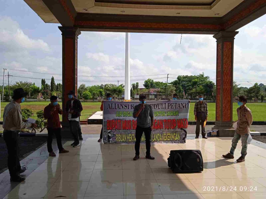 AKPP Unjuk Rasa di Pemkab MURA