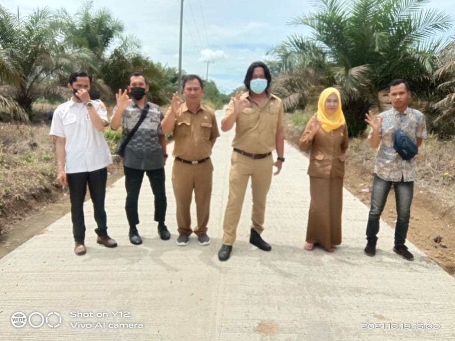 Peningkatan Jalan SP.1 Pelita Jaya – Lubuk Pandan Selesai 100 Persen