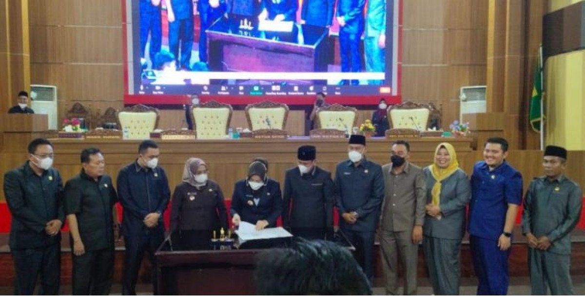 DPRD dan Bupati Mura Tandatangani Nota Kesepahaman