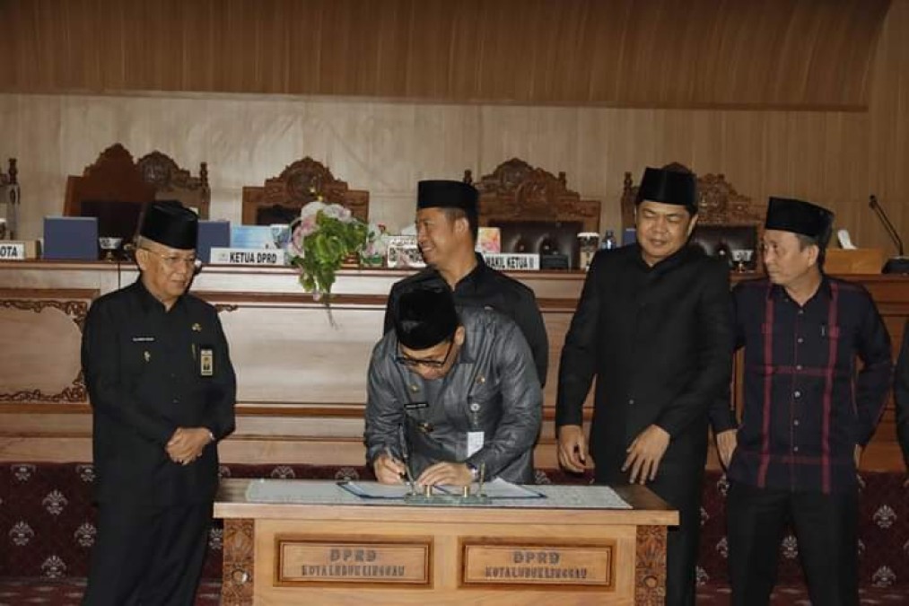 DPRD Kota Lubuklinggau Gelar Rapat Paripurna Agenda Persetujuan Raperda