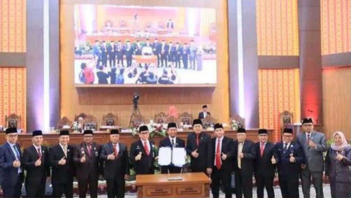DPRD Lubuklinggau Paripurna Penetapan Usulan Pemberhentian Walikota dan Wakil Walikota