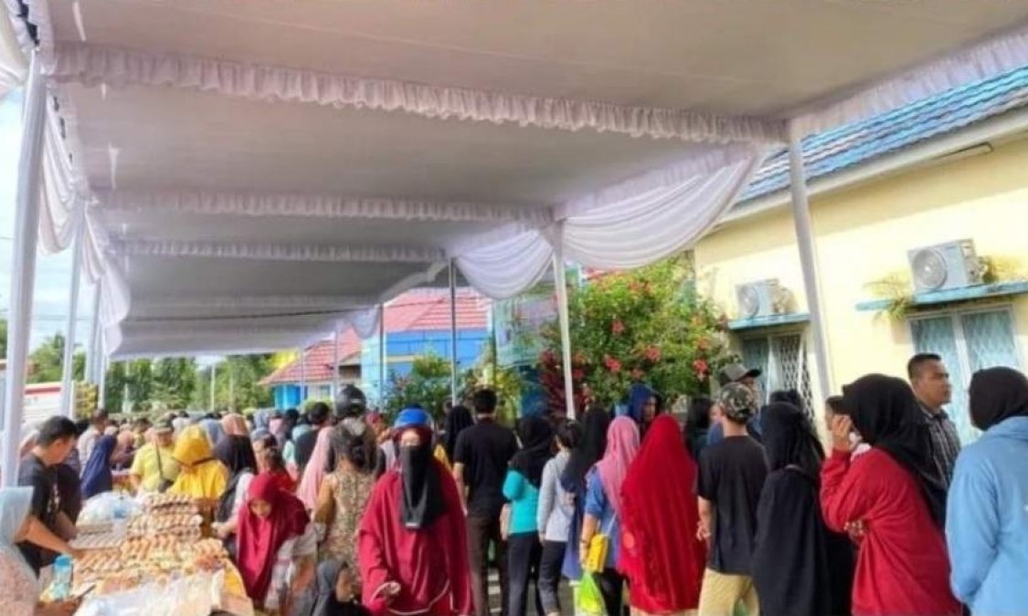 Jelang HBKN Pj Sekda Lubuklinggau Buka Gerakan Pangan Murah