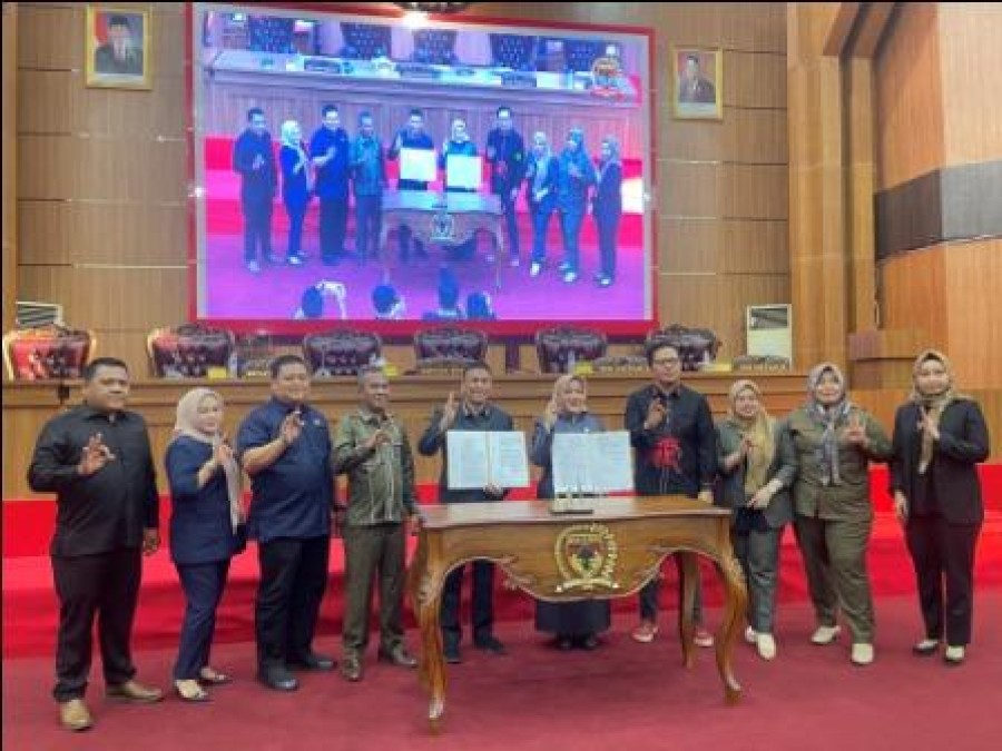 DPRD Mura Gelar Paripurna Dengarkan Laporan Hasil Pembahasan Pansus Atas Tiga Raperda