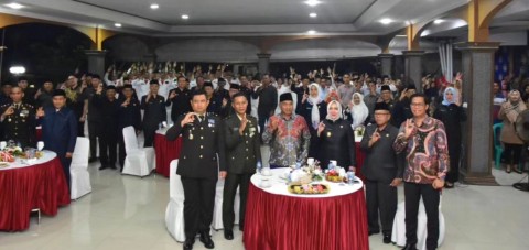 Pemkab Musi Rawas Gelar Resepsi Kenegaraan HUT RI ke-79