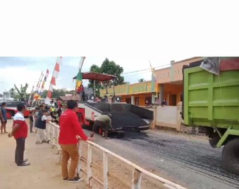 Kades Trimukti : Terima Kasih Ibuk Bupati Musi Rawas