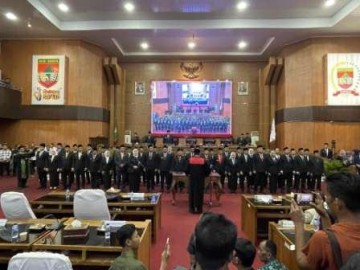 40 Anggota DPRD Musi Rawas Periode 2024-2029 Dilantik