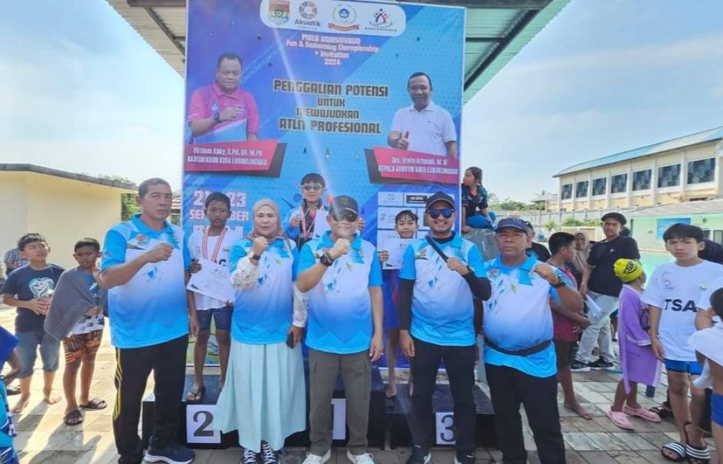 Disdikbud Lubuklinggau Gelar Lomba Fun Swimming Championship Piala Kadis