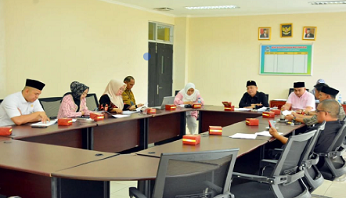 Rapat Bapemperda DPRD Kota Lubuklinggau Bahas Persiapan Raperda Inisiatif