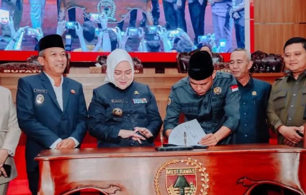 DPRD Musi Rawas Gelar Rapat Paripurna Penyampaian LKPJ Bupati Tahun Anggaran 2024