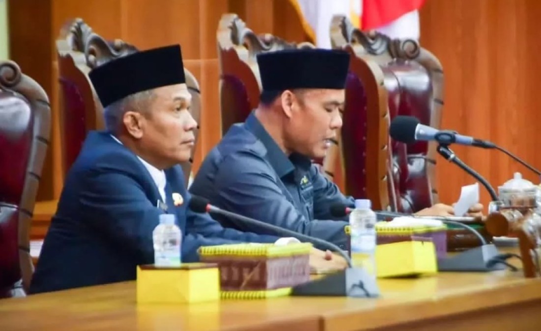 DPRD Musi Rawas Gelar Paripurna Dalam Rangka Penandatanganan Nota Kesepahaman dan Pembentukan Propemperda