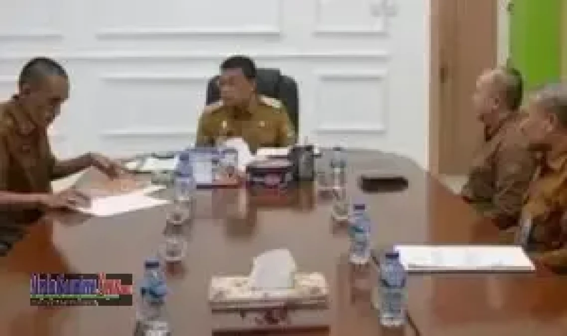 Bupati Muratara Terima Audiensi dan Pimpinan Baru Bank Sumsel Babel Cabang Muara Rupit