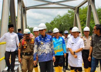Jembatan Muara Megang Diresmikan