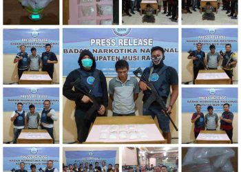 BNN Gabungan Amankan 876 Gram Sabu