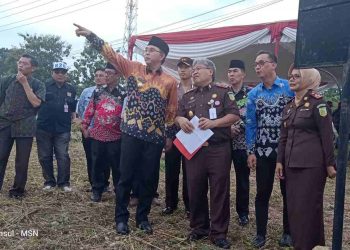 Kajati Tinjau Lokasi Bakal Gedung Kejari Mura