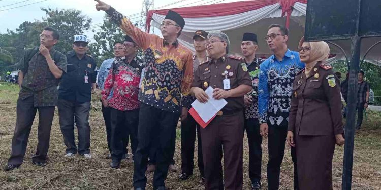 Kajati Tinjau Lokasi Bakal Gedung Kejari Mura