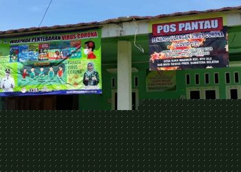 Cegah Penyebaran COVID-19, Suka Makmur Dirikan Pos Pantau