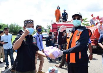 H2G Salurkan 185 Paket Sembako Untuk Wartawan