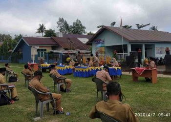 Camat Tugumulyo Ajak Stakeholder Waspada Penyebaran Covid-19