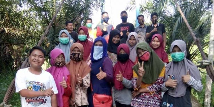 BPD Desa Babat Imbau Masyarakat Gunakan Masker