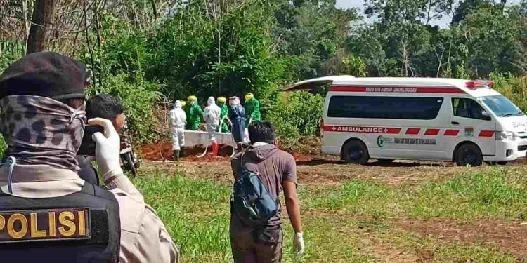 Rapid Test Negatif, Pemakaman PDP Sesuai Protokol Covid-19