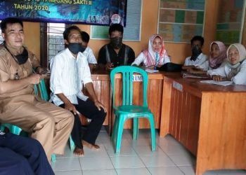 Desa Megang Sakti II Salurkan Bantuan Sembako Mura Tahap II