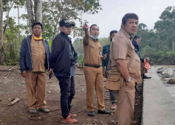 Antisipasi Longsor, Pemkot Lubuklinggau Bangun Perkuatan Bantaran Sungai