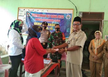 Dua Desa di Sumber Harta Sukses Salurkan BLT DD Tahap III