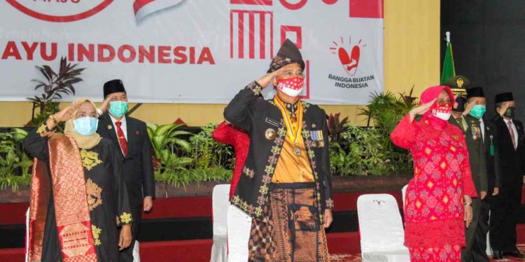 Bupati Mura Ikut Peringati HUT RI Ke 75 Via Vidcon