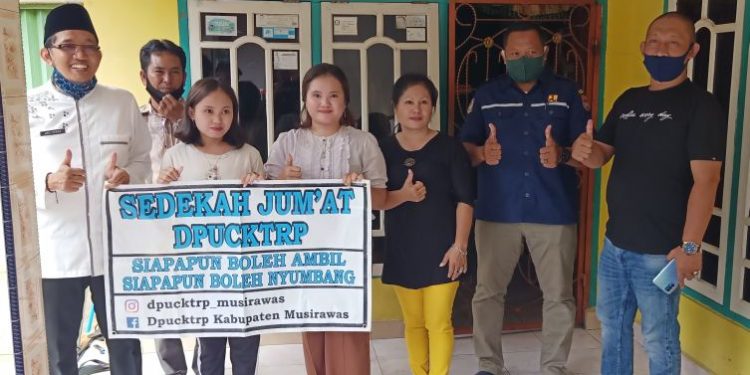Dinas PU CKTR&P Rutin Jalani Program Mura Bersedekah