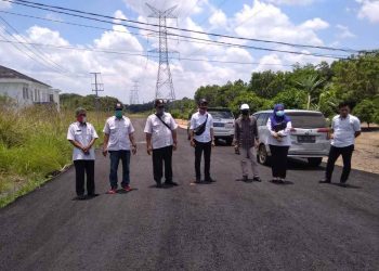 Peningkatan Akses Jalan Komplek Perkantoran Muara Beliti Rampung Dikerjakan