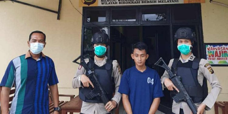 Polsek Muara Kelingi Bekuk Pencuri Mesin Senso dan HP