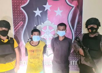 Diduga Curi Sawit, Dua Pria Diamankan Polsek Muara Beliti