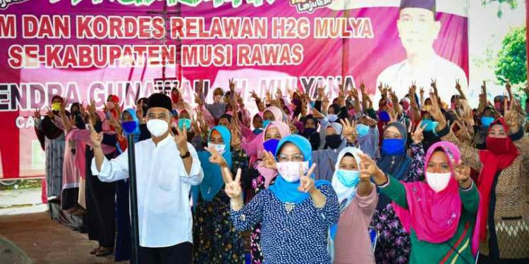 Emak-emak Jayaloka Siap Berjuang Menangkan H2G-Mulya