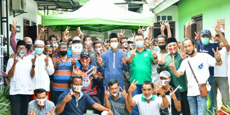 Kampenye Tatap Muka, Warga Megang Sakti Antusias Sambut Cabup H2G