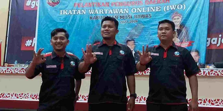 Rudi Rediansyah Resmi Dilantik Sebagai Ketua IWO Mura