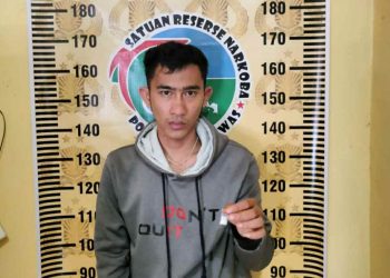 Diduga Simpan Sabu, Meta Andrianto Dibekuk Satnarkoba Polres Mura