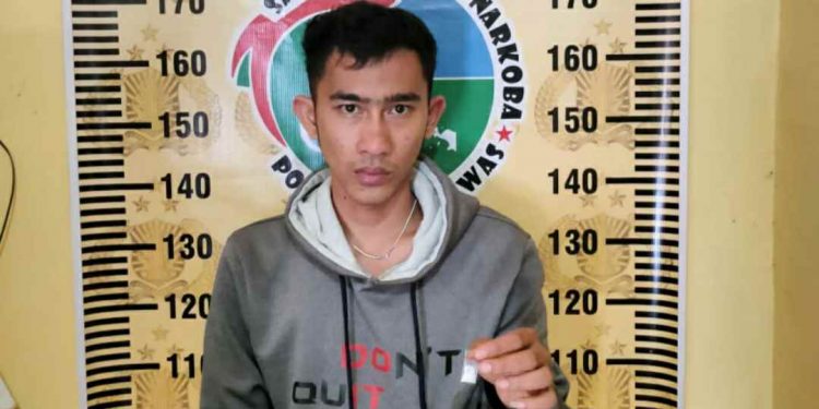 Diduga Simpan Sabu, Meta Andrianto Dibekuk Satnarkoba Polres Mura